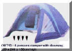 tent for 4 persons